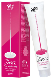 Краска для волос Shot DNA 6MAT Темный матовый блонд 100 мл
