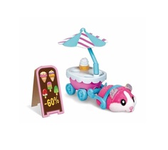 Интерактивная игрушка 1 TOY Хома Дома Тележка хомодильник для мороженого Т12494