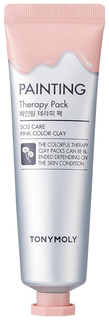 Маска для лица Tony Moly Painting Therapy Pack Sos Care Pink Color Clay 30 мл