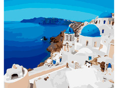 Картина по номерам MMC022 "Санторини" ТМ Цветной