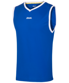 Майка мужская Jogel JBT-1020-071, синие/белые, L INT