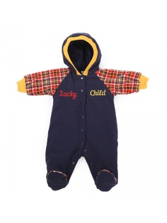 Комбинезон Lucky Child темно-синий р.68