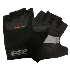 Перчатки для фитнеса мужские Chiba Gel Pro, черные, L INT