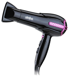 Фен Sinbo SHD 7066 Черный/Розовый