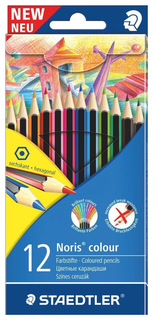 Карандаши цветные Staedtler Noris Colour 185CD24LQ 24 шт