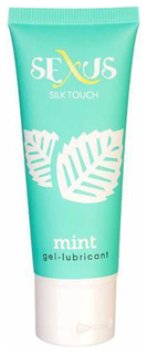 Гель-смазка Sexus Silk Touch Mint с ароматом мяты 50 мл