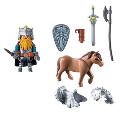 Игровой набор Playmobil Гномы Боевой гном на коне