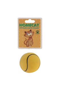 Игрушка для кошек Homecat Мяч, в ассортименте, диаметр 6,3 см