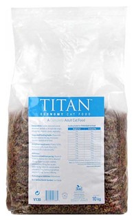 Сухой корм для кошек Titan Complete Adult Cat food, домашняя птица, 10кг