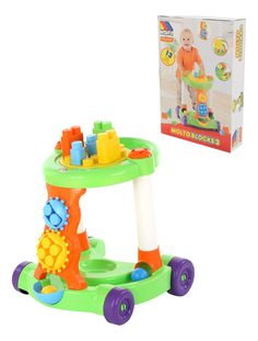 Каталка детская MOLTO Bloks 3 58133 Полесье