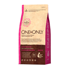 Сухой корм для кошек ONE&ONLY Adult STERILIZED, для стерилизованных, утка и рис, 2кг