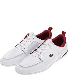 Ботинки мужские Lacoste 737CMA0052407T белые/красные 8 FR