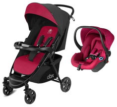 Коляска 2 в 1 CBX by Cybex Woya Travel System Crunchy Red
