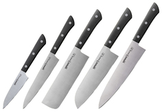 Набор ножей Samura HARAKIRI SHR-0250B Черный, серебристый