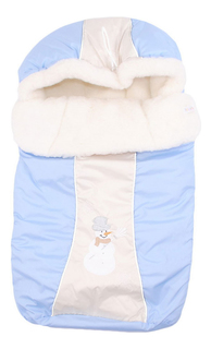 Конверт LITTLE PEOPLE Снежинка зима Голубой