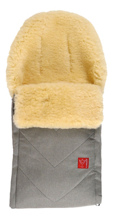 Зимний меховой конверт Dublas Gray Melange Kaiser 65103673