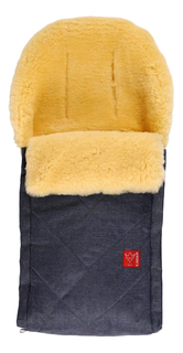 Зимний меховой конверт Dublas Navy Melange Kaiser 65103672