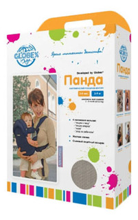 Рюкзак для переноски детей Globex Панда