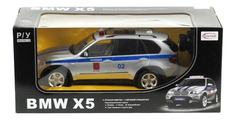 Радиоуправляемая машинка RASTAR "BMW X5 полицейская 23200-4пц"
