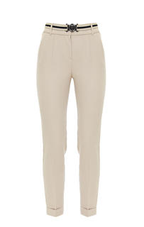 Брюки женские Stefanel бежевые 38