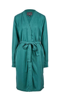 Платье женское ICHI зеленое 44