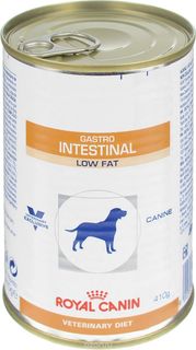 Консервы для собак ROYAL CANIN Gastro Intestinal Low Fat, мясо, 410г