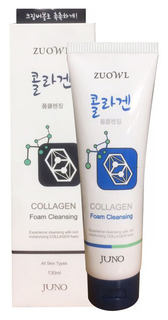 Пенка для умывания Juno Zuowl Collagen Foam Cleansing 130 мл