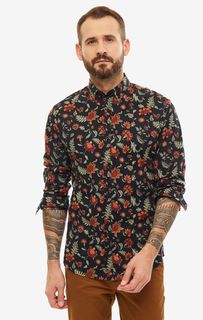 Рубашка мужская Jack & Jones 12158438 fired brick L