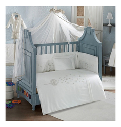 Балдахин для детской кроватки Kidboo Blossom Saten Vanilla