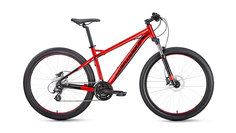 Велосипед Forward Quadro 27.5 3.0 Disc 2019 17" красный