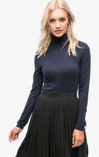 Водолазка женская ICHI 103646 14044 синяя M