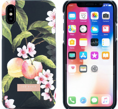 Чехол Ted Baker для iPhone Х/XS Peach Blossom Black