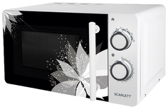 Микроволновая печь соло Scarlett SC-MW9020S06M white/black