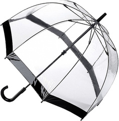 L041-01 Black (Черный) Зонт женский трость Fulton