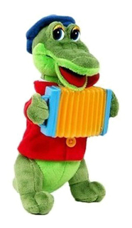 Мягкая игрушка Мульти-Пульти Крокодил гена v40652/21ms26