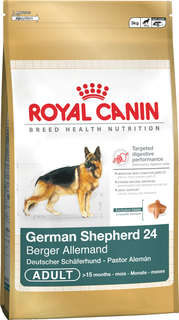 Сухой корм для собак ROYAL CANIN Adult German shepherd, птица, 12кг