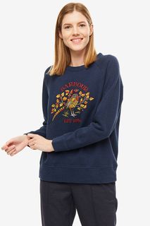 Свитшот женский Barbour синий
