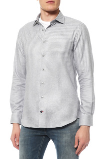 Рубашка мужская Tommy Hilfiger TT0TT03916 010 черная 38 USA