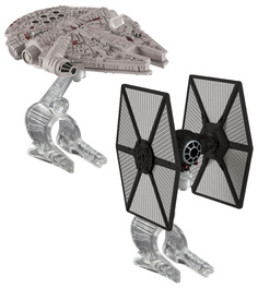 Игровой набор Mattel Star Wars: Tie Fighter vs Millennium Falcon Hot Wheels