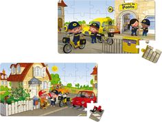 Наборы пазлов Janod Маттео почтальон