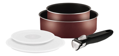 Набор посуды Tefal Ingenio PTFE Red 5шт