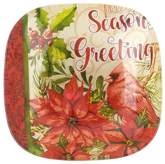 Блюдо Best Home Kitchen Вращающееся Георгин (30х2 см)