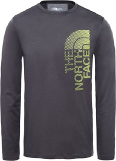 Футболка The North Face Ondras L/S Tee мужская темно-серая L