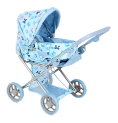 Коляска-Трансформер для кукол Melobo 9346 Голубой Мишки