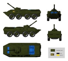 Танк Симбат со светом и звуком Simba