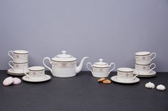 Чайный сервиз Hoff Jardin Royal J14-499G 6 пер.