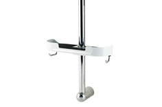 Полка для душевой стойки с крючками Hoff BSR-33310WC