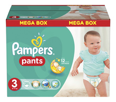 Подгузники-трусики Pampers Pants 3 (6-11 кг), 120 шт.