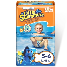 Подгузники Huggies Huggies Little Swimmers (12-18 кг), 11 шт.