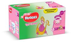 Подгузники-трусики Huggies для девочек 5 (13-17 кг), 96 шт.